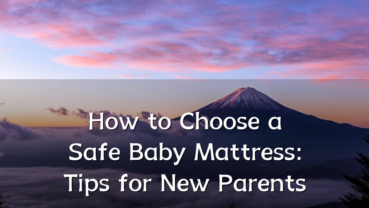 How to Choose a Safe Baby Mattress: Tips for New Parents