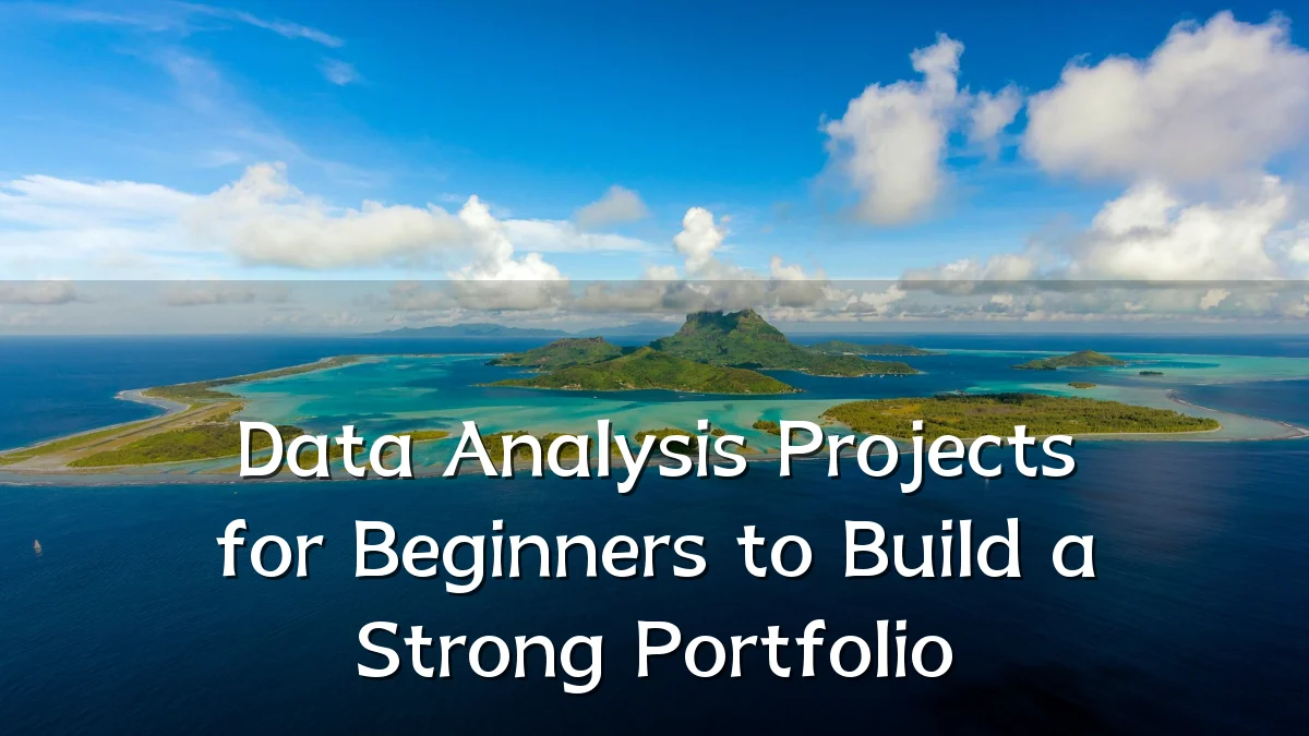 Data Analysis Projects for Beginners to Build a Strong Portfolio