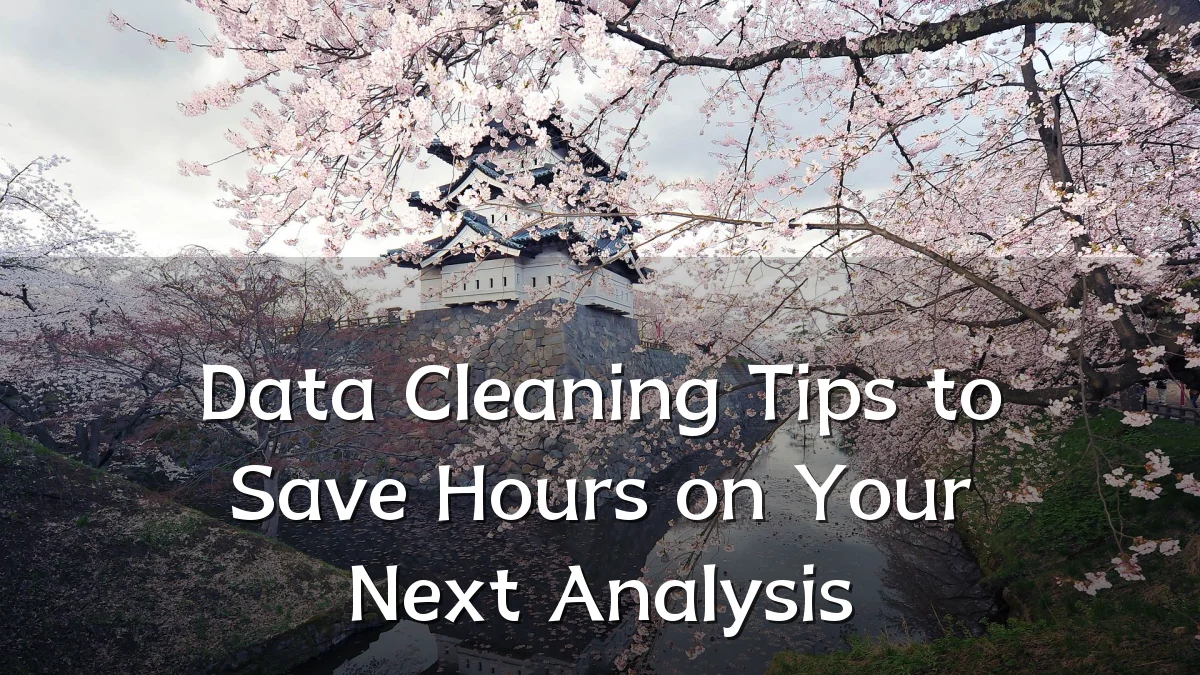 Data Cleaning Tips to Save Hours on Your Next Analysis