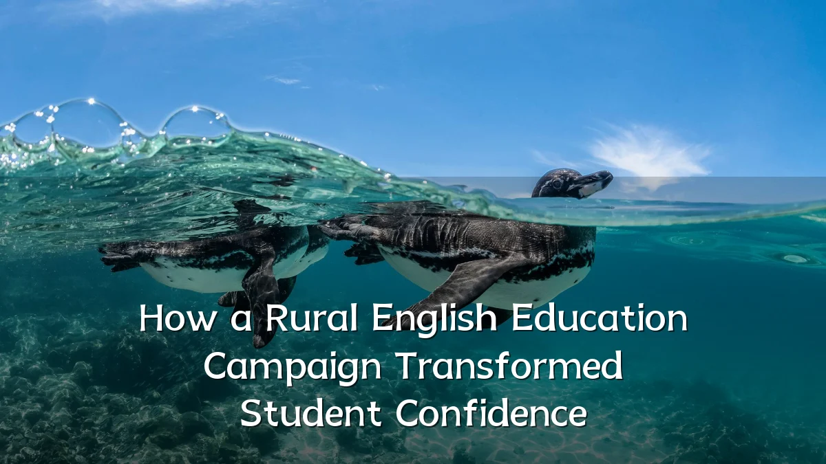 How a Rural English Education Campaign Transformed Student Confidence