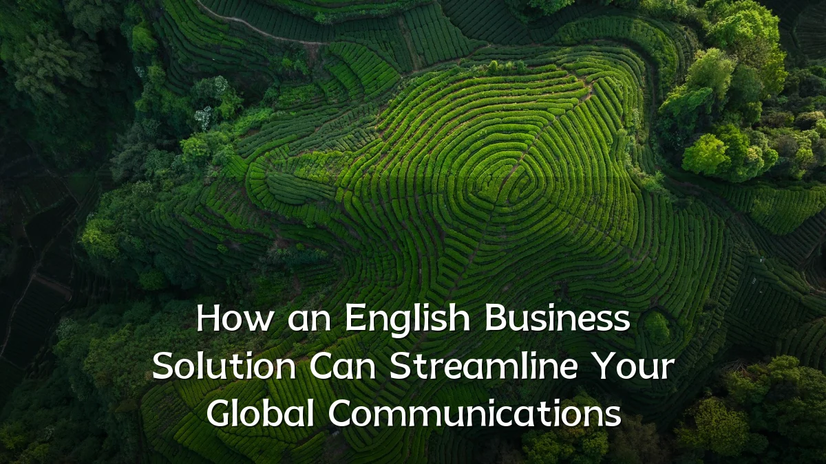 How an English Business Solution Can Streamline Your Global Communications