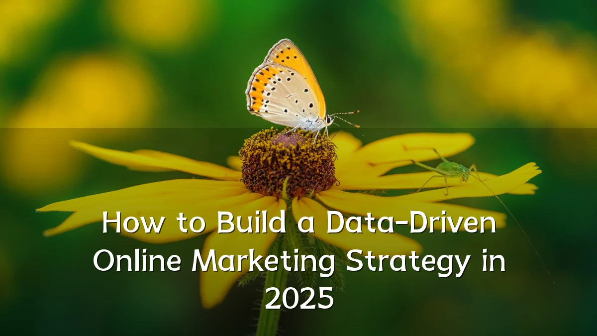 How to Build a Data-Driven Online Marketing Strategy in 2025