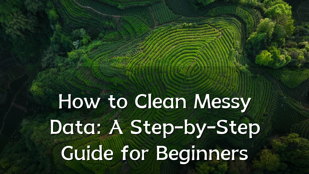 How to Clean Messy Data: A Step-by-Step Guide for Beginners