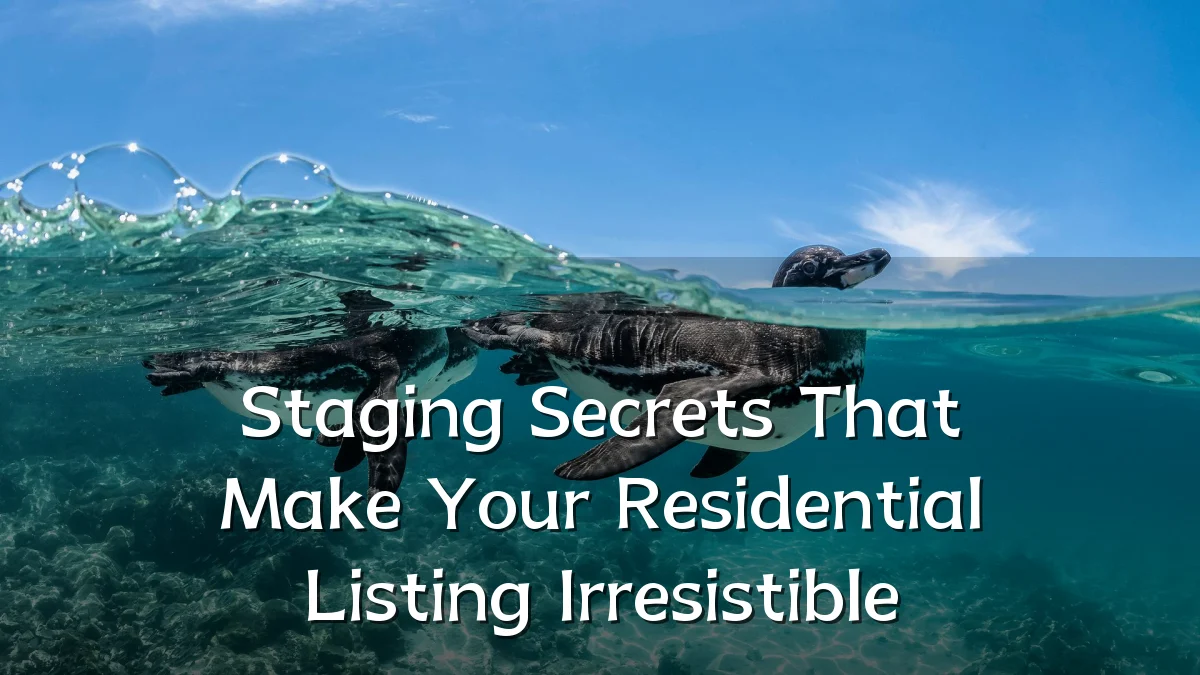 Staging Secrets That Make Your Residential Listing Irresistible