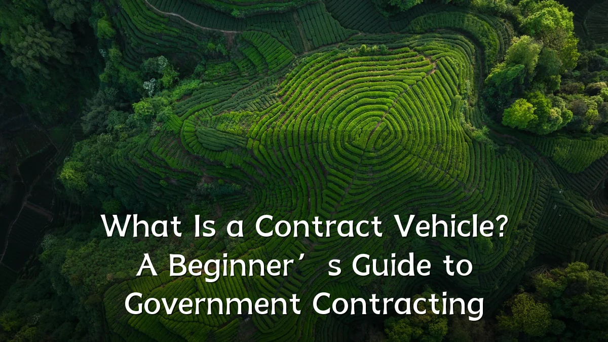 What Is a Contract Vehicle? A Beginner’s Guide to Government Contracting