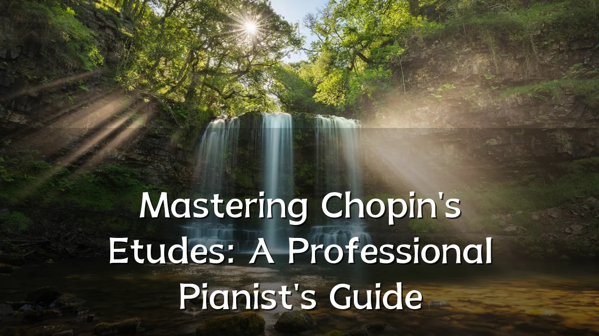 Mastering Chopin's Etudes: A Professional Pianist's Guide
